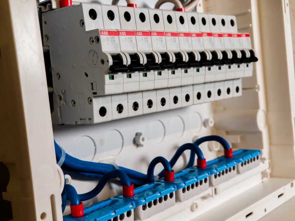 Row of replacement circuit breakers